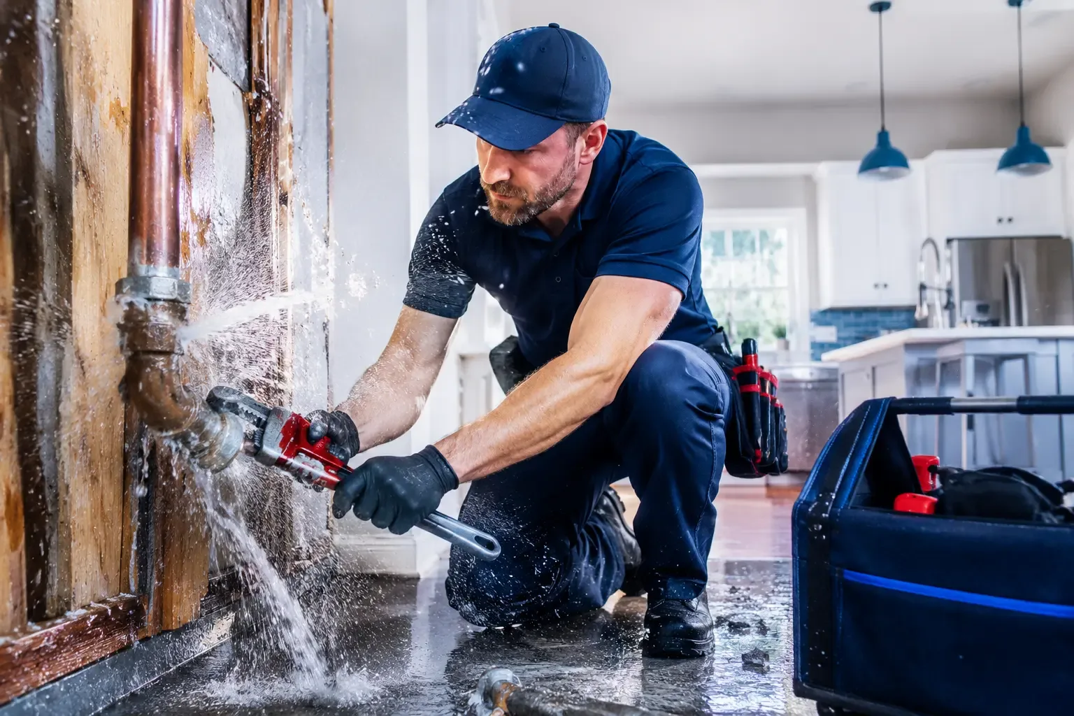 Local emergency pipe repair professionals in Petersburg, VA